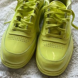 Cardi B Club C sneakers- lime green!